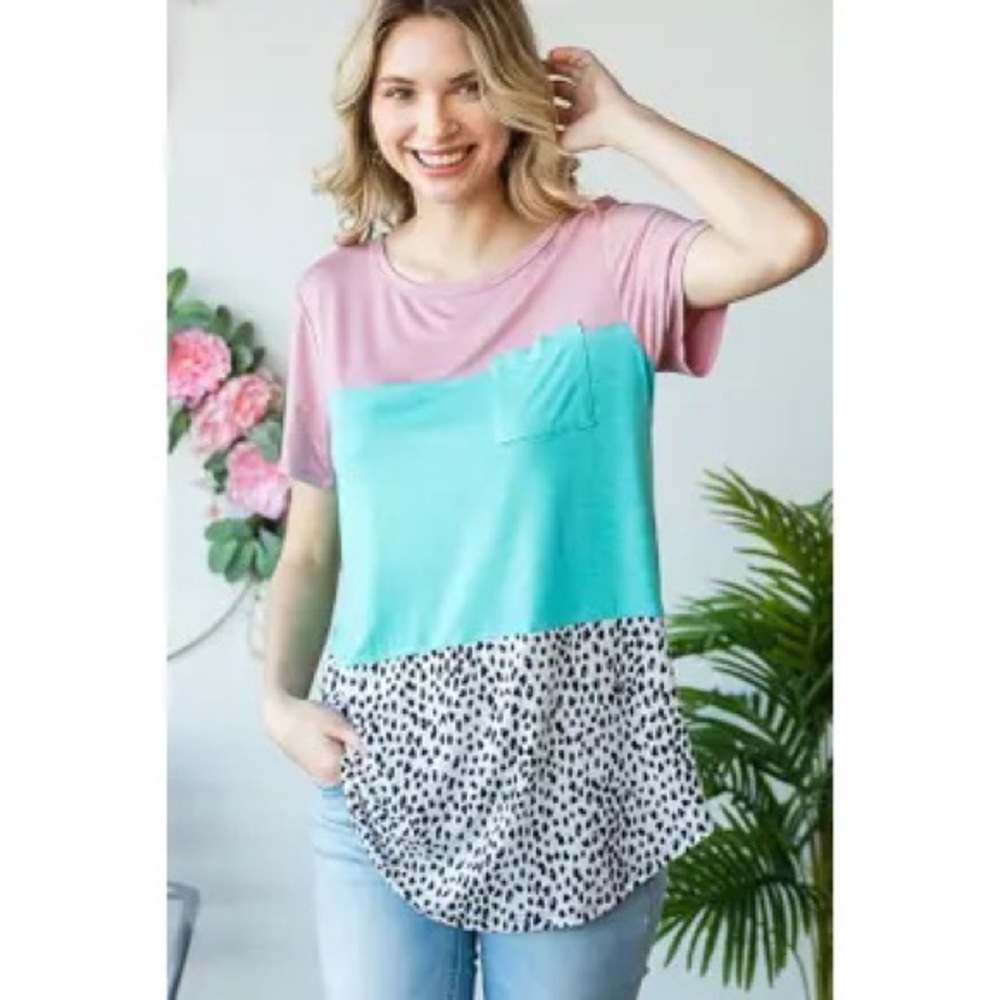 Color Block top